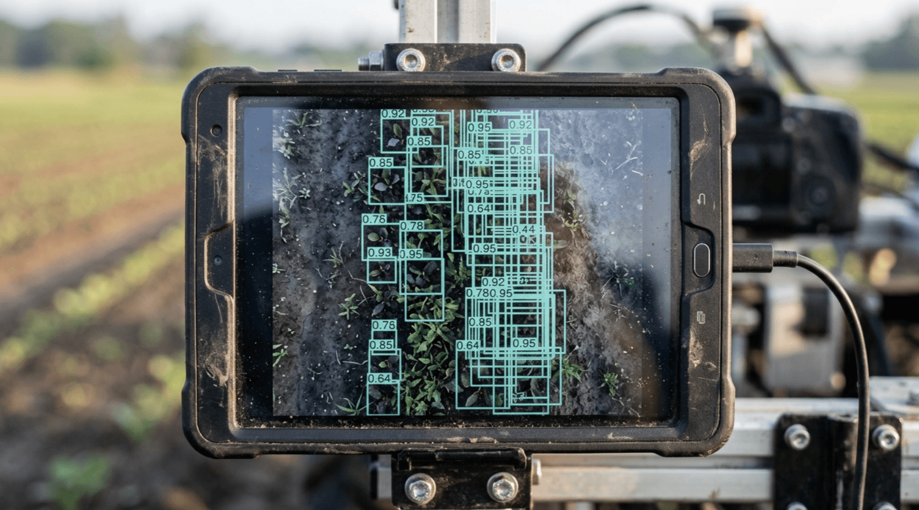 Field-grade computer vision stack for autonomous agricultural robotics